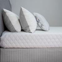 Ardor Boudoir Quilted Valance - Silver