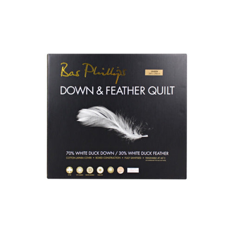 Buy Bas Phillips 70/30 DUCK Down & Feather Quilt MyDeal