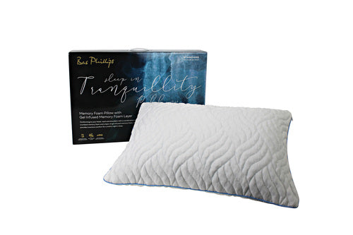 bas phillips sleep comfort memory foam pillow