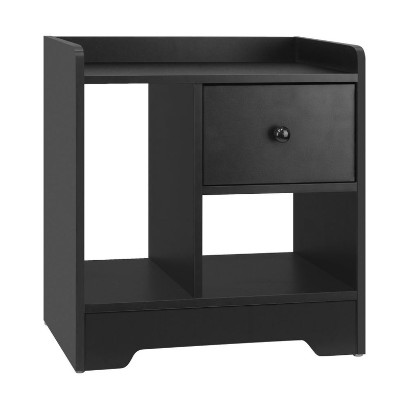 Buy Bedside Table with Drawer and Storage Space Side Table Nightstand