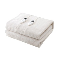Electric Blanket Fully Fitted Fleece Heated