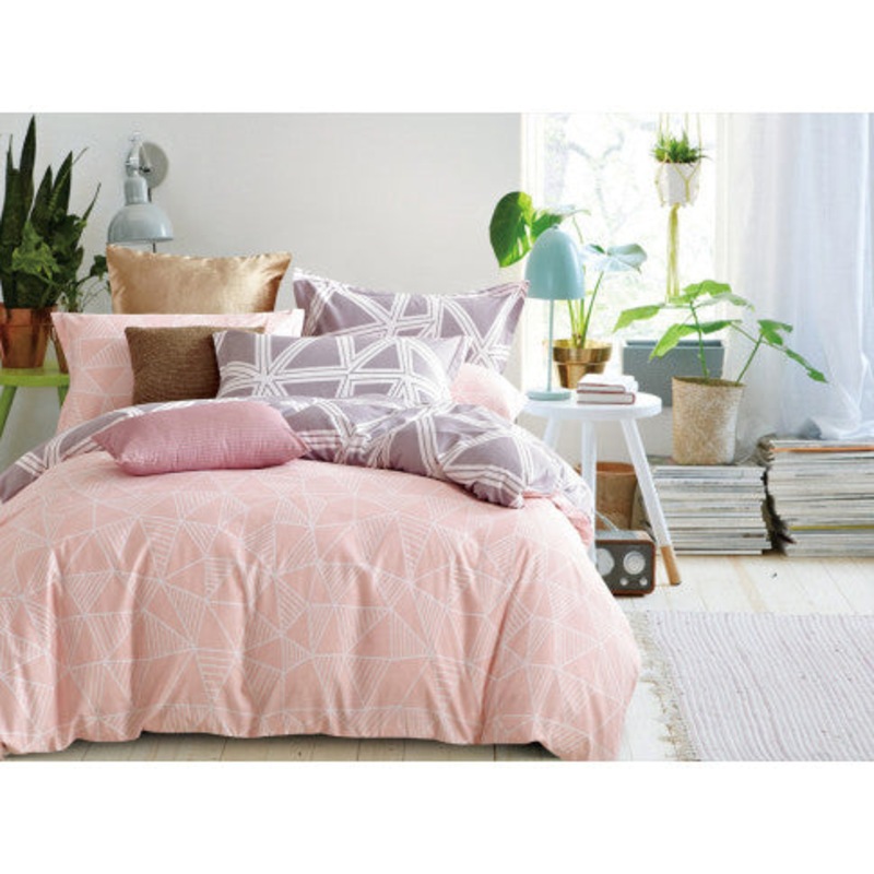 Buy GIOIA CASA Space 100% cotton reversible quilt cover set - MyDeal