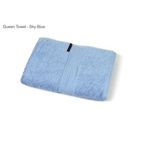 Jaspa Herington Egyptian Cotton BATH TOWELS – QUEEN BATH SHEEET - Sky Blue
