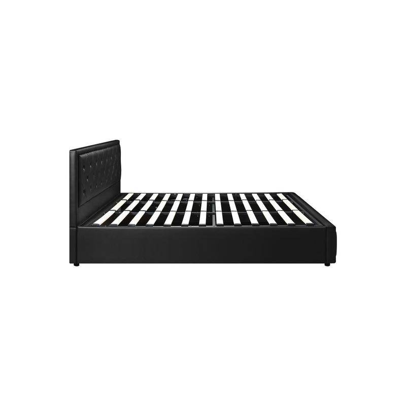 Buy Lebron Bed Frame with Storage Space Gas Lift Bed Mattress Base