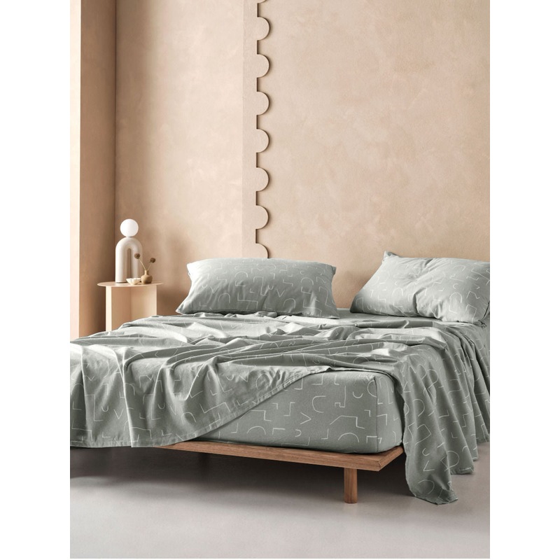 Buy LINEN HOUSE NICA FLANNELETTE SHEET SET MyDeal