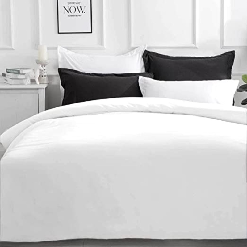 Buy Luxton Pure Soft Quilt Cover Set White Colour MyDeal
