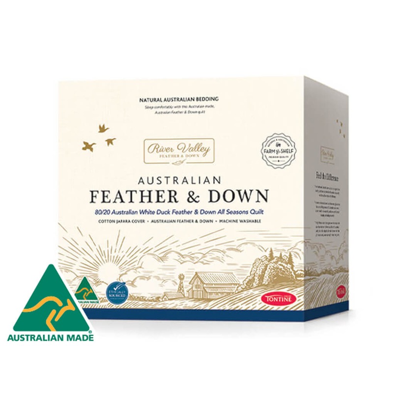 Buy Tontine River Valley Australian Feather & Down Quilt MyDeal