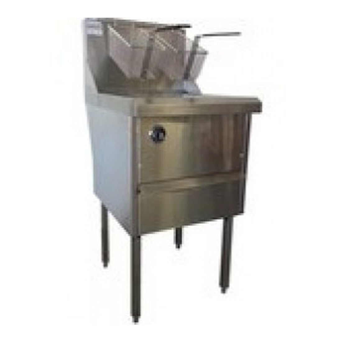 Comchef Gas Fish and Chips Fryer Single Fryer - WFS-1/22