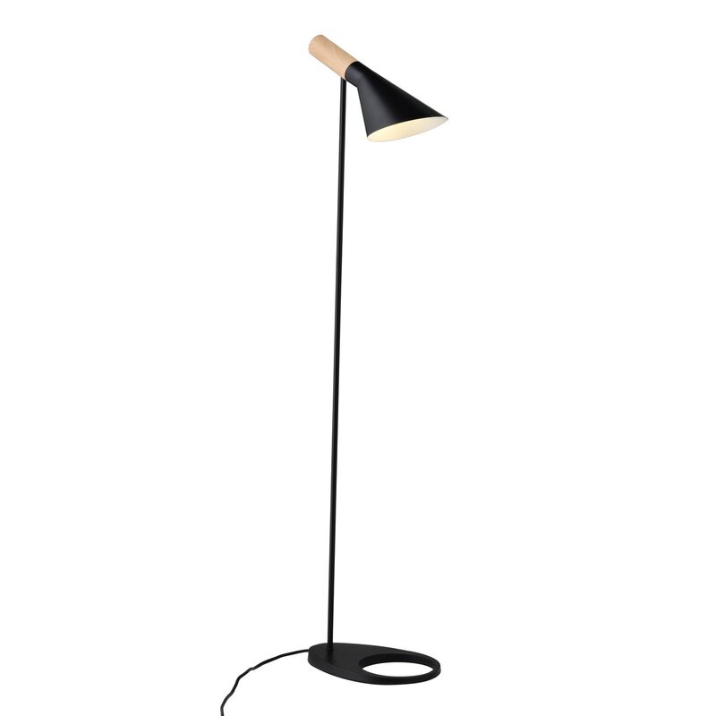 aj floor lamp black