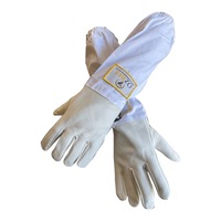 Beekeeping Bee Goat Skin Protective Gloves