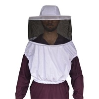 Beekeeping Bee Veil Half Body Round Head Veil Protective Gear