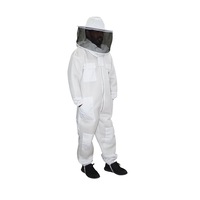 OZBEE Beekeeping Suit 2 Layer Mesh Round Head Style Ultra Cool & Light Weight