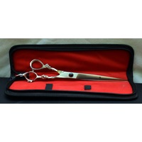 Ovial - Carved Stainless Steel Professional Scissor 9"