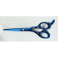 Ovial- Fix Hook Blue Plasma Quoted J-2 Steel Professional Scissor 6"