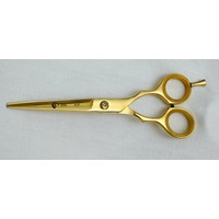 Premium Quality Plasma Golden Stainless Steel Professional Scissors 6.5"