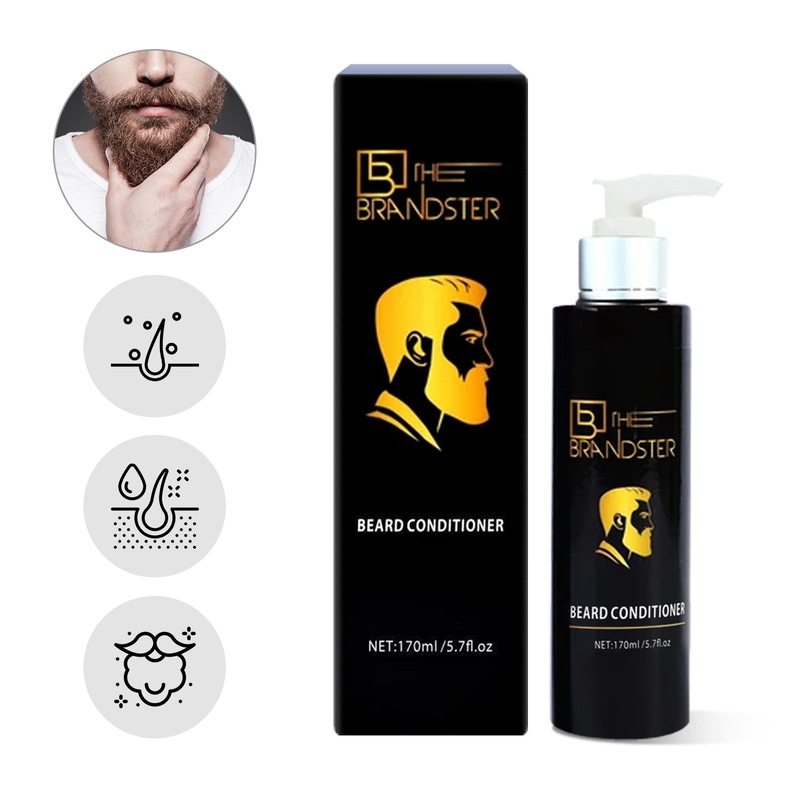 Buy The Brandster Beard and Mustache Conditioner for Men, 170 ml MyDeal