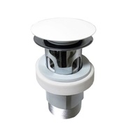 ADP Pop Up Waste Basin Universal (Suitable for 32mm to 40mm With & Without Overflow) Gloss White PWMMUSHGW