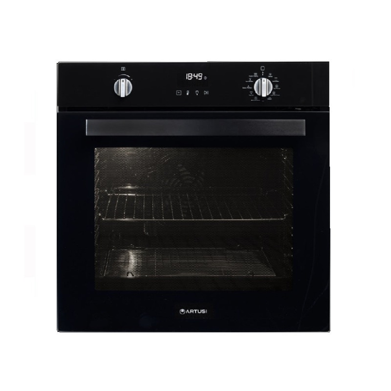 Buy Artusi Oven 60cm Built in Pyro Glass Black CAO610BP MyDeal