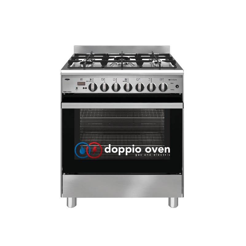 Buy Emilia Freestanding Oven 70cm Bi Energy cooker, 5 gas burners