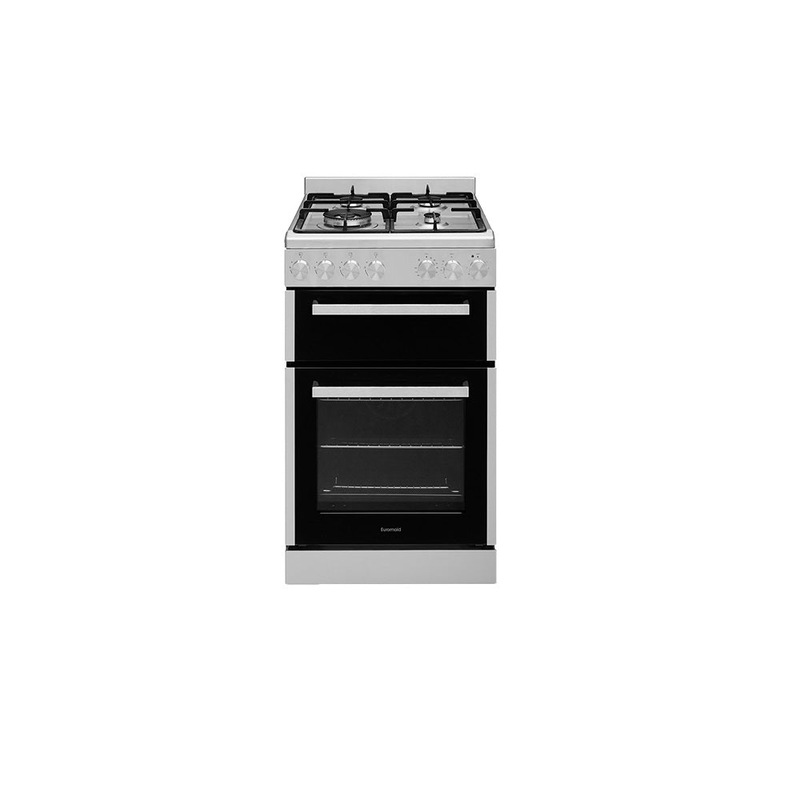 Buy Euromaid Freestanding 54cm Gas Oven with Gas Cooktop Stainless
