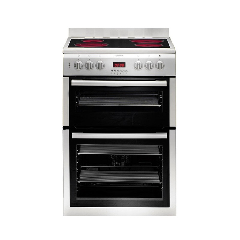 Buy Euromaid Freestanding 60cm All Electric Oven 2 Door Stainless Steel