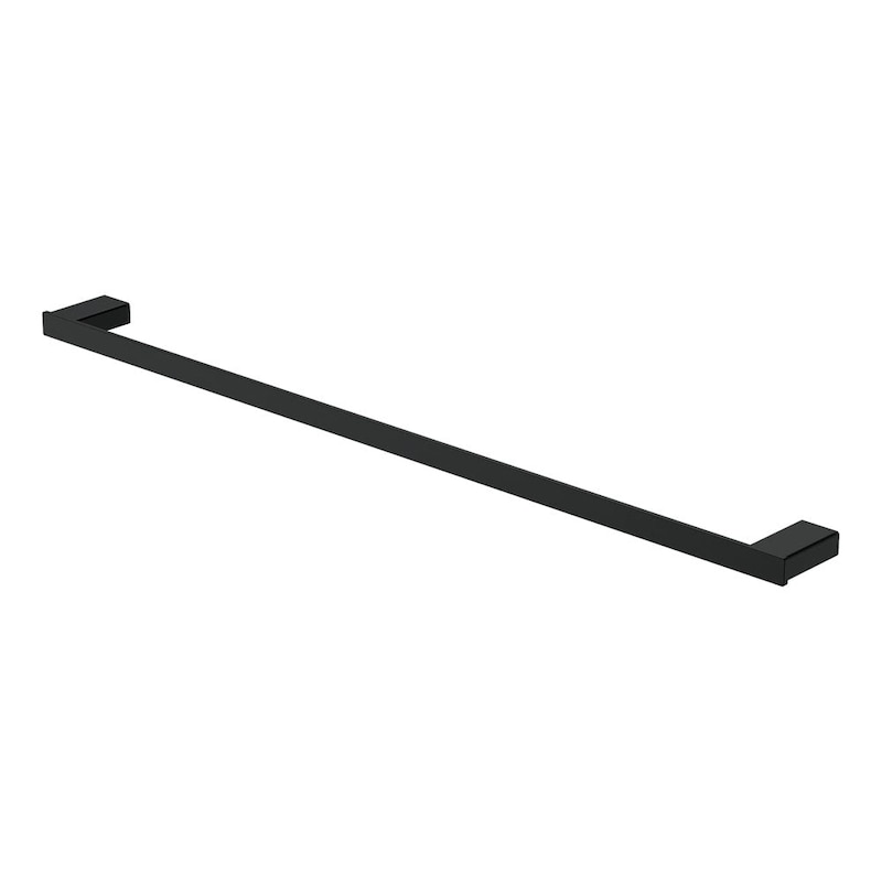 Buy Fienza Tono 810 Single Towel Rail Matte Black 85101800MB - MyDeal