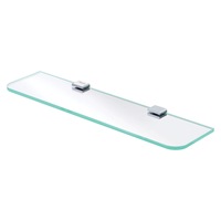 Fienza Tono Glass Shelf 500mm Chrome 85107