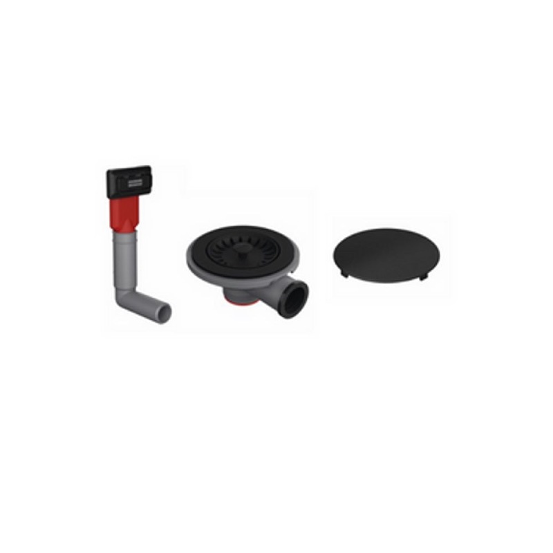 Buy Franke Sink Waste, Overflow and Cover (WK033 + OF272) Matte Black