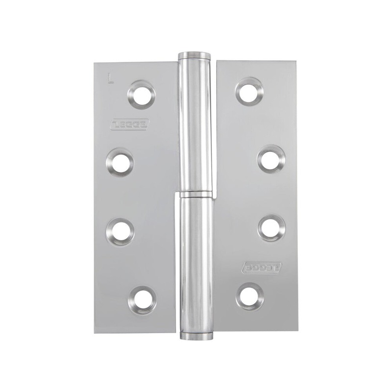 Buy Gainsborough Hinge Lift Off 100x75mm Left Hand Polished Stainless