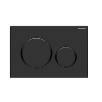 Geberit Sigma 20 Flush Plate Matte Black 115.882.16.1