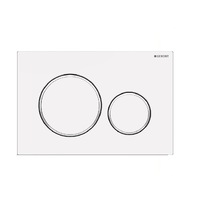 Geberit Sigma 20 Flush Plate Matte White 115.882.01.1