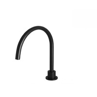 Meir Hob Spout Round Matte Black MS08
