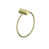 Nero Opal Towel Ring Brushed Gold NR2580aBG