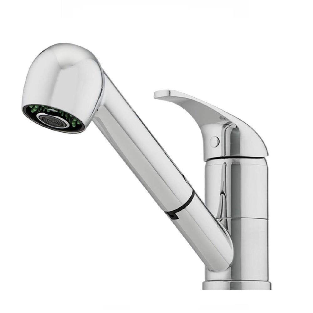 Oliveri Essentials Pull Out Spray Sink Mixer Chrome ES580-P
