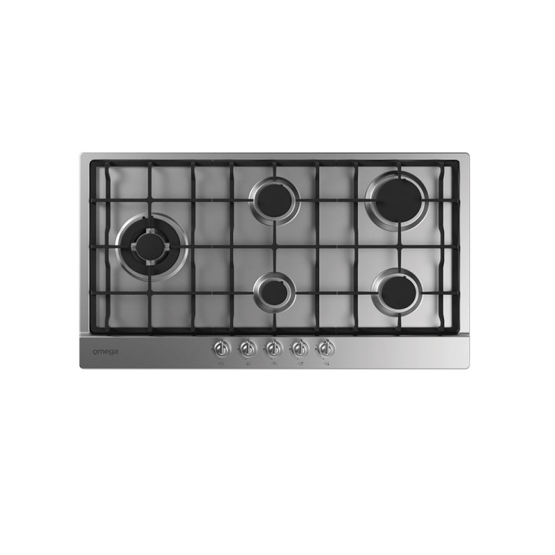 Buy Omega Cooktop (GAS & LPG) Stainless Steel 900mm OCG95X MyDeal