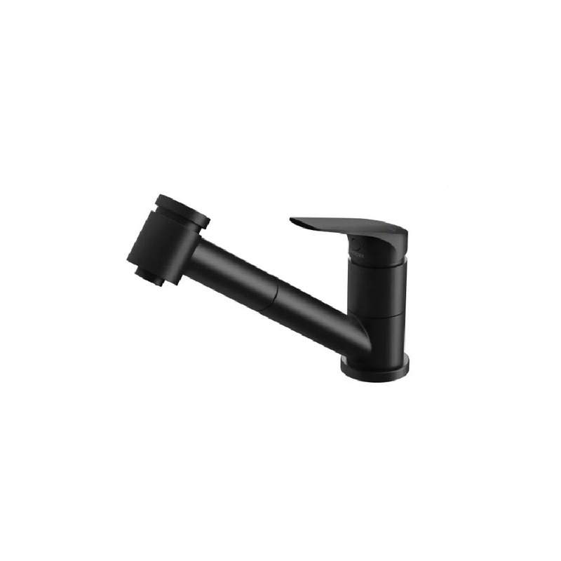 Buy Phoenix Ivy MKII Pull Out Sink Mixer Matte Black 154710010 MyDeal