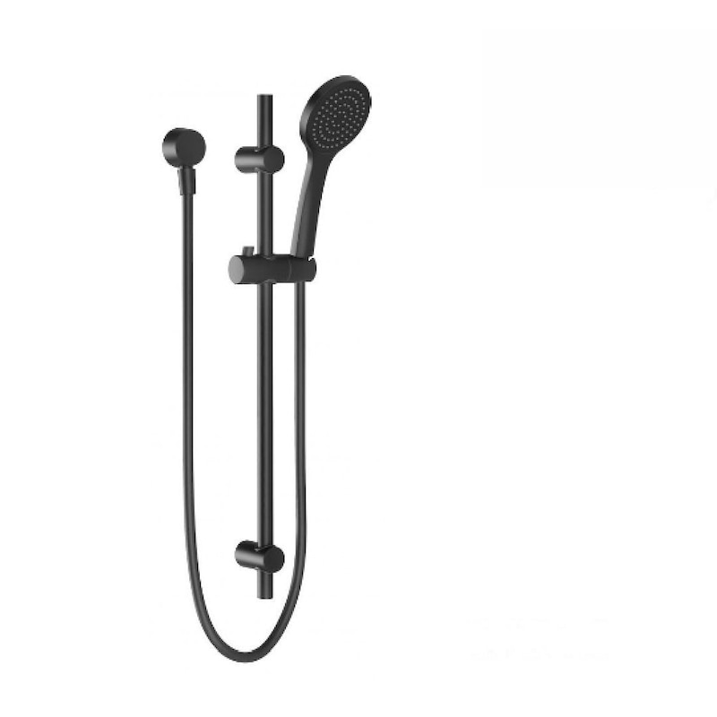 Buy Phoenix Pina Shower Rail Matte Black 153-6810-10 - MyDeal