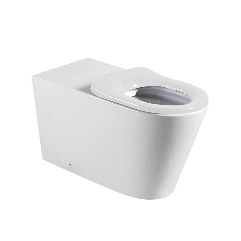 Buy Seima Modia Care Floor Mount Toilet Pan White + White Seat 191968