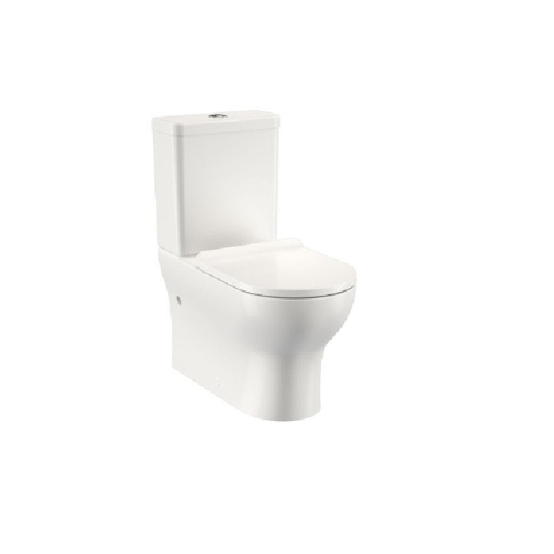 Buy Stylus Basis Back to Wall Toilet Suite Back Entry White BAS002 MyDeal