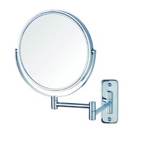 Thermogroup Ablaze Magnifying Mirror Non Lit Wall Mount 1x-5x Chrome R16SM