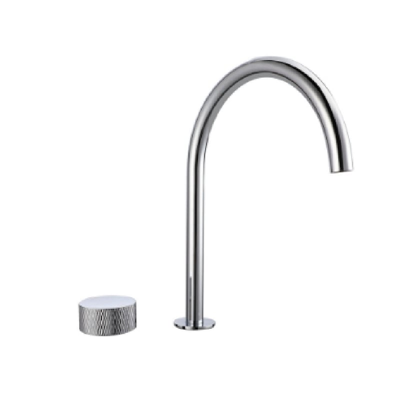 Buy Vito Bertoni Luxx Gooseneck Hob Sink Mixer Set Chrome 62015 - MyDeal