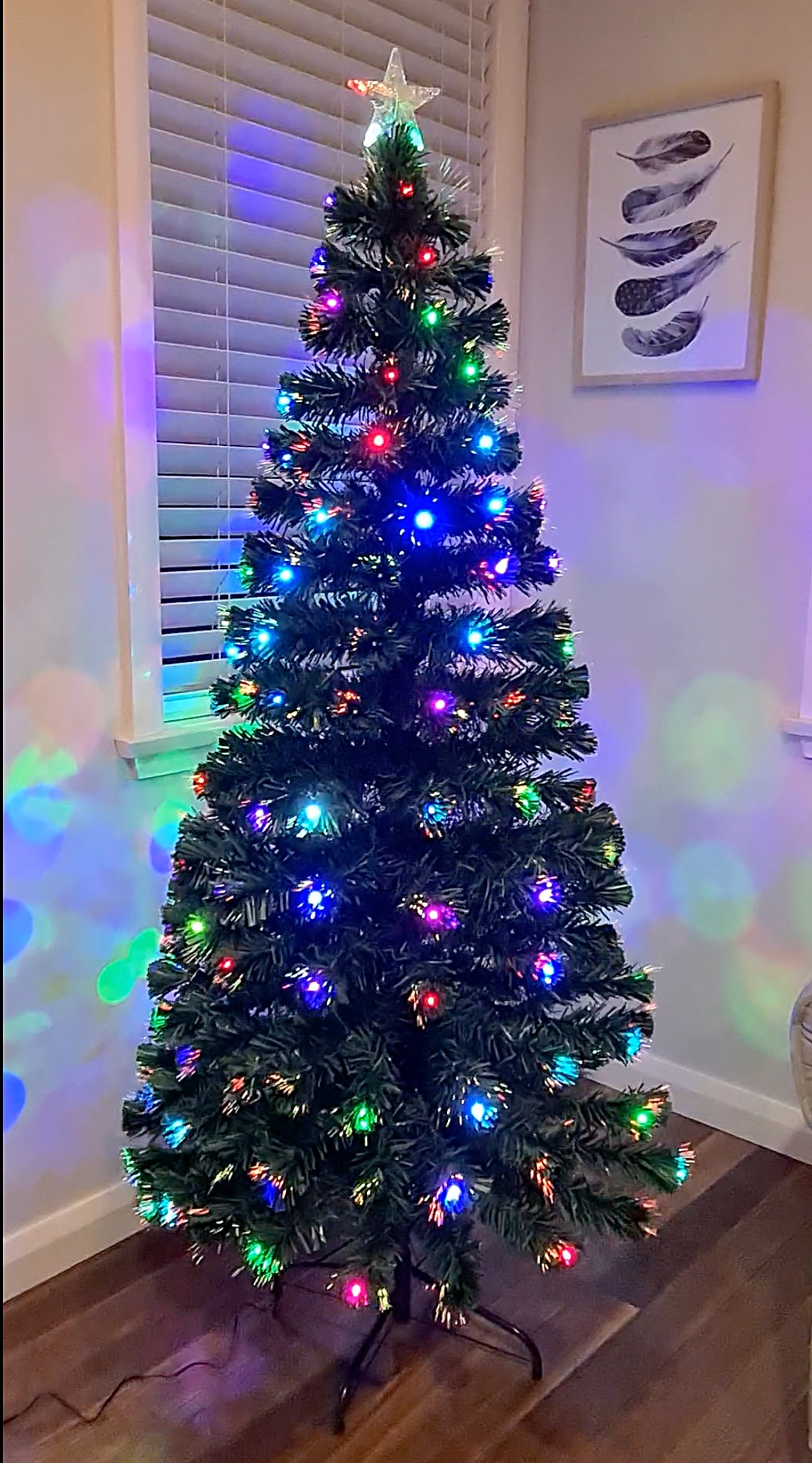 6 ft fiber on sale optic christmas tree