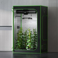 Clearance EverGrow Indoor Hydroponics Grow Tent Sizes from 60cm to 150cm Mylar 600D