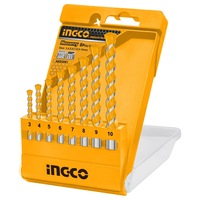 INGCO 8 Pcs Masonry Drill Bits Set 3-10mm