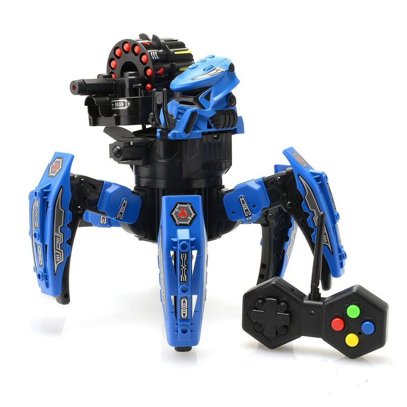 Buy RC Space Warrior Battle Shooting Robot Remote Control Spider Bot 2.4Ghz MyDeal