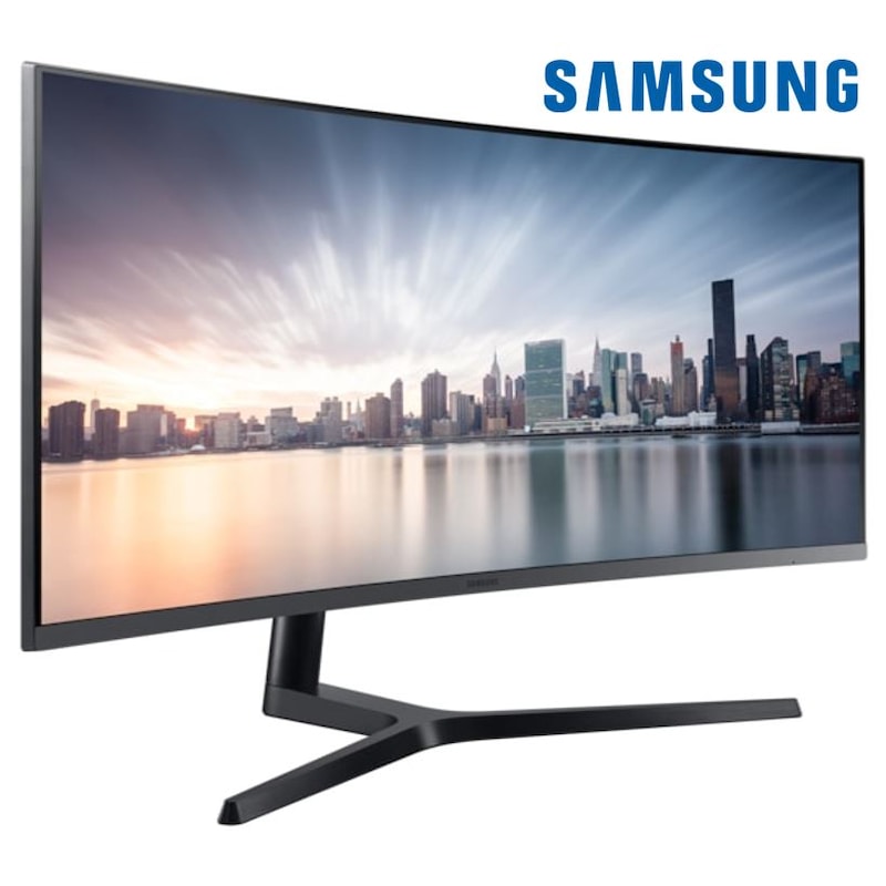 Samsung 34' Curved FreeSync Monitor WQHD 4K 3440x1440 21:9 4ms 100Hz ...