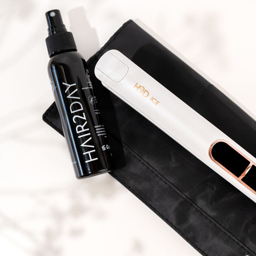 H2D Hair Straightener Linear 11 White Ice