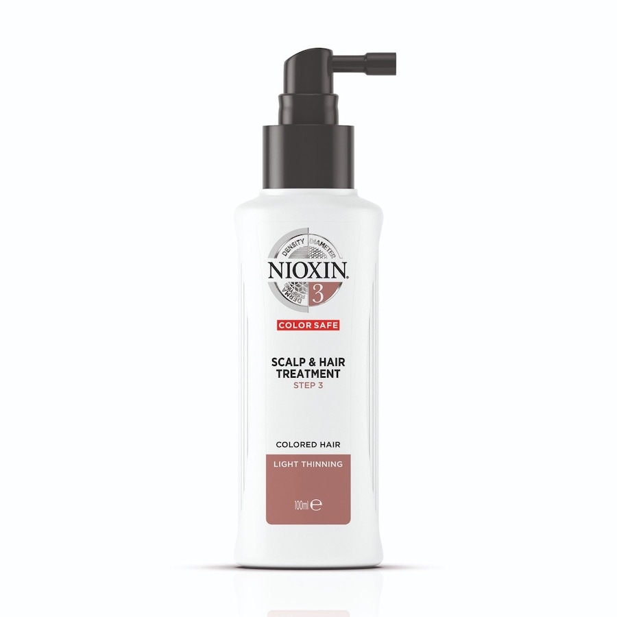 Nioxin System 3 Scalp & Hair Thickening Treatment 100ml for colored hair with light thinning