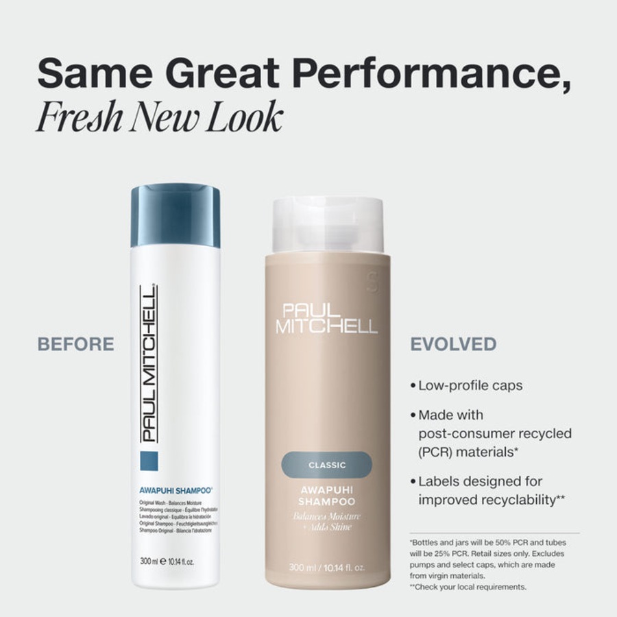 Paul Mitchell Awapuhi Shampoo Original Wash Balances Moisture 1000ml