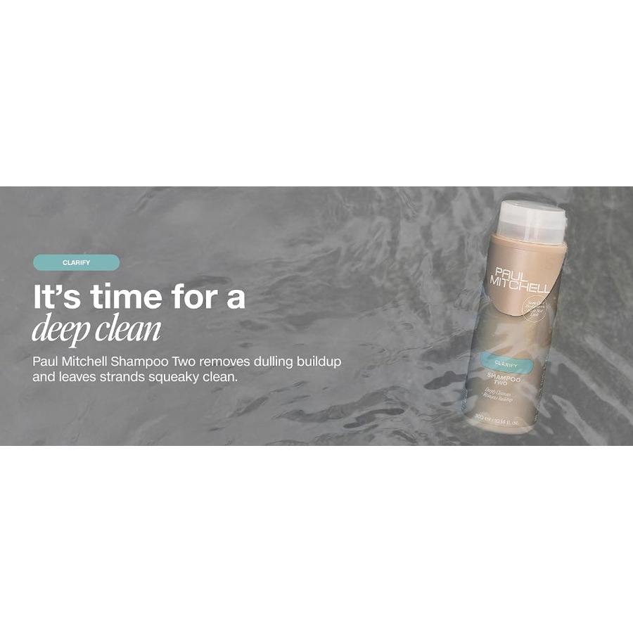 Paul Mitchell Shampoo Two Clarifying Removes Build up Shampoo 1lt